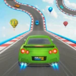 mega ramp car stunt android application logo